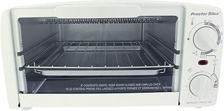 Hamilton Beach Ham.Beach/Proctor Silex 4Slice Toaster Oven Broilr White 31116, 4