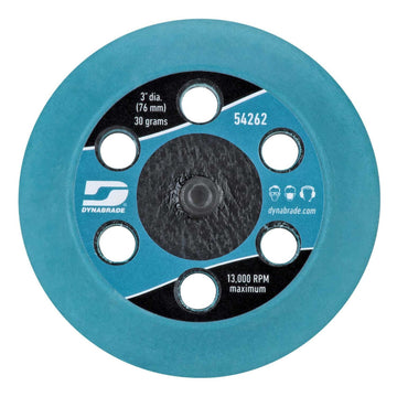 : 3" (76 Mm) Short Hook Pad by Dynabrade – One Size, Multi, Model 54262