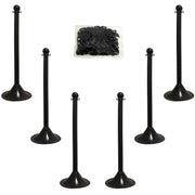 Mr. Chain 2 inches Dia. / Black / Industrial Chain Barriers