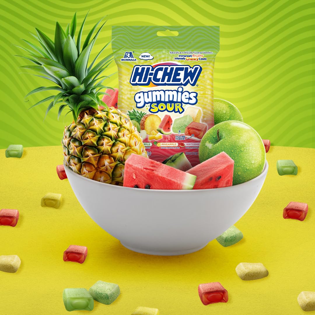 HI-CHEW Sour Mix / 4.23 Ounce (Pack of 9) / 1 Taffy