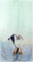 Balancing Heron Beach Towel