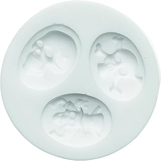 Silikomart Silicone Mould Sugarflex Skulls, White
