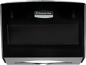 Kimberly-Clark Scottfold Compact Paper Towel Dispenser (09215), Small Towel Dispenser, Black