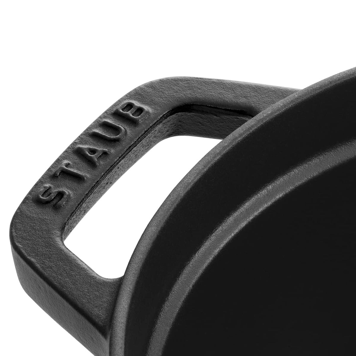 12.75 Quart Oval Cocotte by STAUB – 41cm, 11.73 liters, Cast Iron, 01) Black, Model 1004074