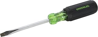 Greenlee 0153-12C Screwdriver, Heavy Duty, Keystone Tip 1/4" x 6"