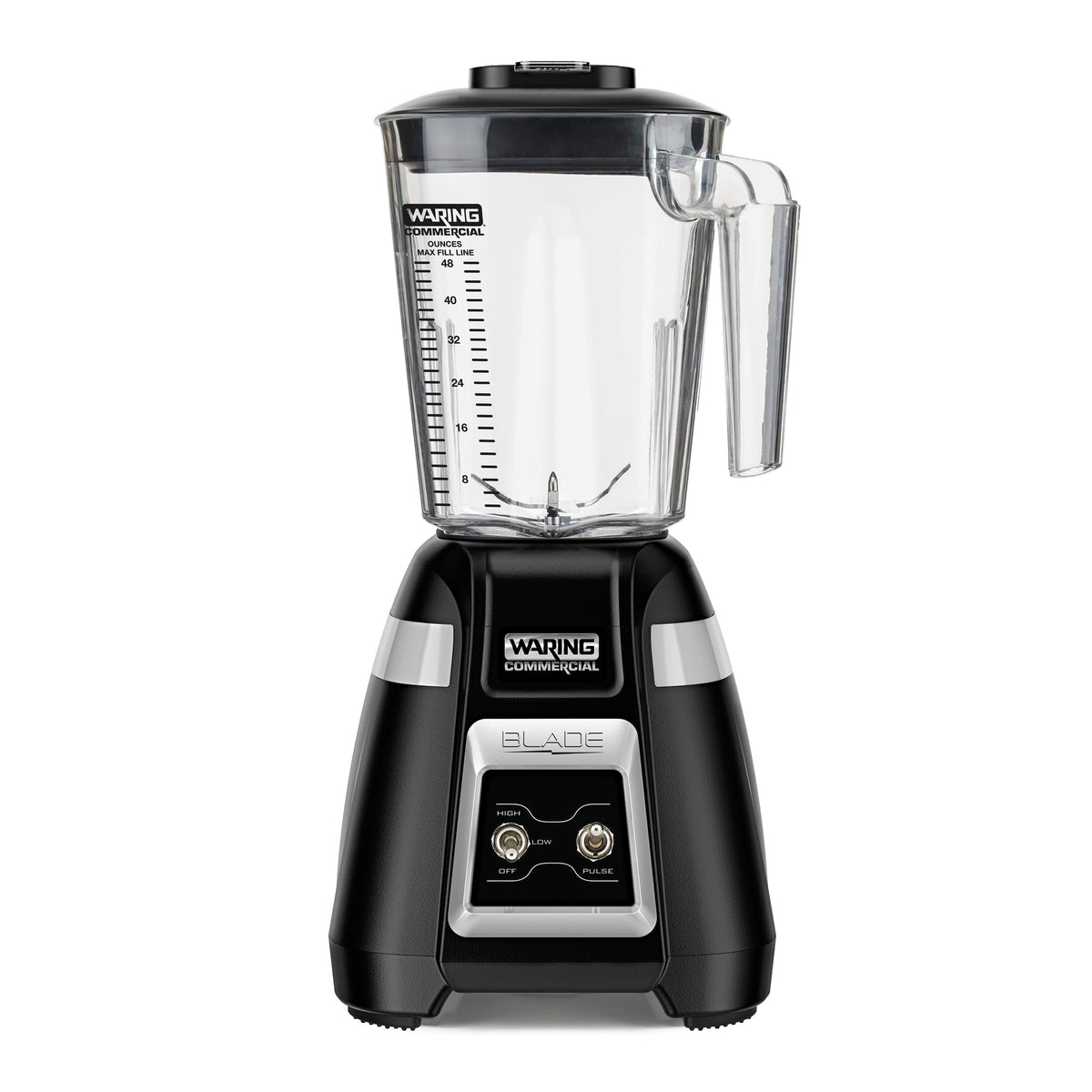Waring Toggle Switch | Copolyester Jar / 48 Ounces / Black Countertop Blenders