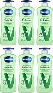 Vaseline Intensive Care Aloe Soothe Lotion, 20.3 oz (Pack of 6)