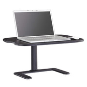 Products Stance Height-Adjustable Laptop Stand by Safco – 26.9"W x 18"D x 21.5"H, Alloy Steel, Black, Model 2180BL