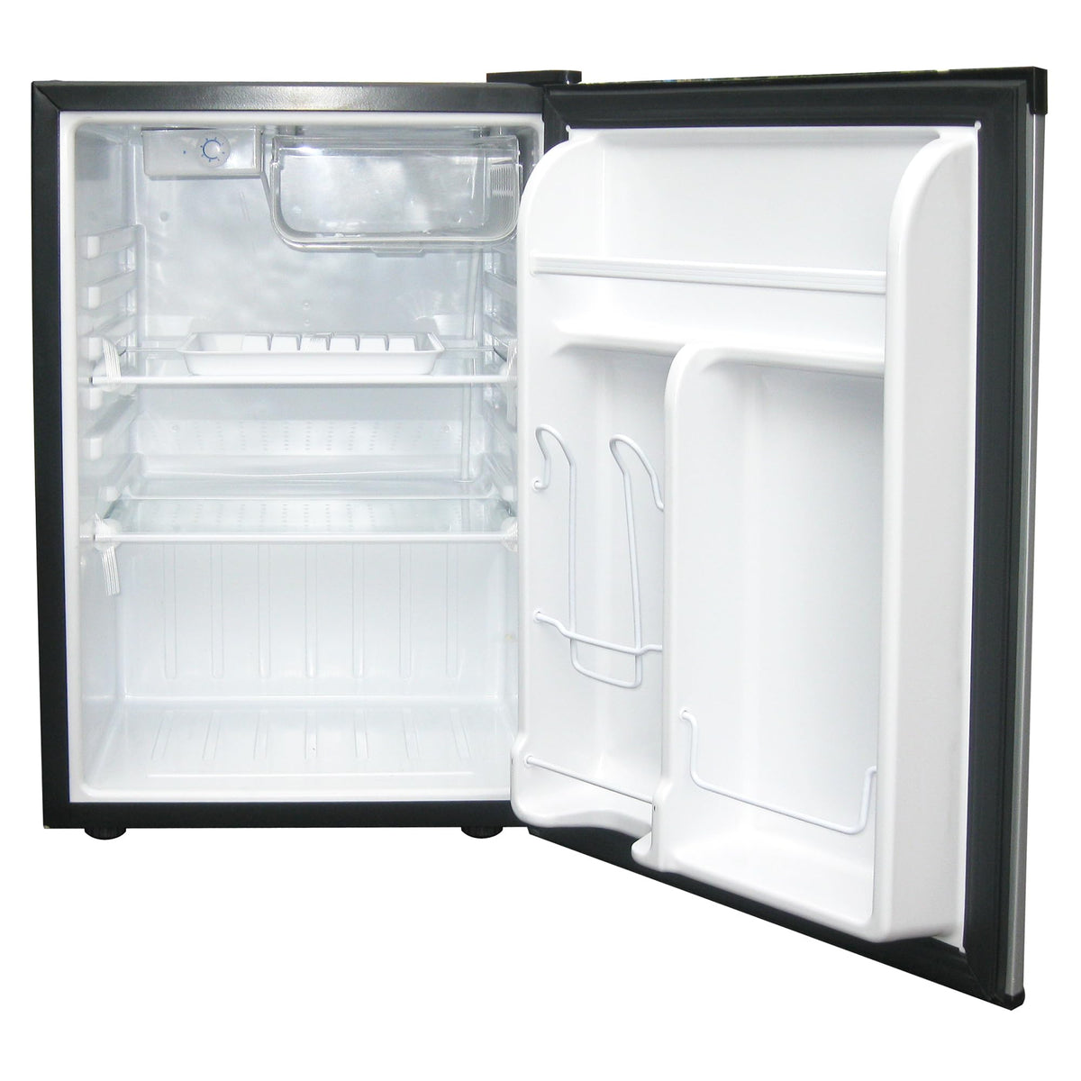 2.6 cu. ft. Mini Fridge in Stainless Steel - 1-Door by Magic Chef – 2.6 cu. ft., 2.6 cubic_feet, Silver, Model MCBR265SE