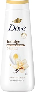 Dove Vanilla Body Wash for Hydrated & Soft Skin, 20 oz