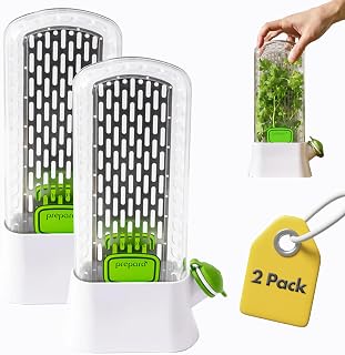 Prepara Herb Savor – Herb Savor Deluxe, 2-Pack - White, Set of 2