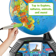 Magic Adventures Globe (Frustration Free Packaging) by LeapFrog – 11" x 10" x 14", Plastic, Blue, Model 80-605401