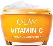 Olay Vitamin C Face Moisturizer, Brightening Cream for Women, Instant Hydration, Evens Tone, Dark Spot & Hyperpigmentation Reduction, Glowing Skin Care - Niaciniamide, Lactic Acid, 1.7 Oz