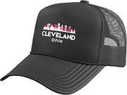 Cleveland Trucker Hat with Adjustable Mesh Back