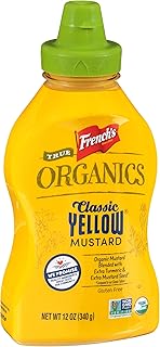 French's True Organics Classic Yellow Mustard, 12 oz
