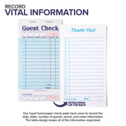 Stock Your Home 20 Pack / Black/White / 20 Guest Checks