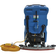 Corded Walk-Behind Auto Floor Scrubber by Global Industrial – 21.5"W x 38.5"H, Plastic, Blue, Model 641250