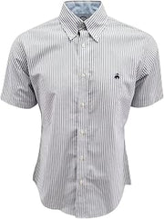 Brooks Brothers Men's Regular Fit Short Sleeve Button Down Shirt