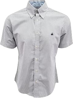 Brooks Brothers Men's Regular Fit Short Sleeve Button Down Shirt