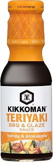Kikkoman Baste & Glaze, Teriyaki, with Honey & Pineapple, 12.1 Ounce