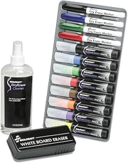 AbilityOne 7520013656126-12-Marker Dry Erase System - 12 units