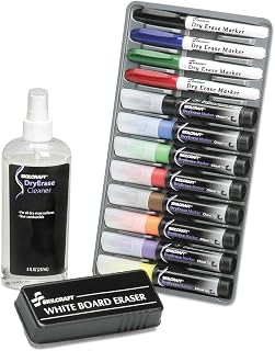 AbilityOne 7520013656126-12-Marker Dry Erase System - 12 units