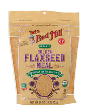 Organic Flaxseed Meal, Golden, Pack of 4, Size 16 OZ, (Gluten Free Kosher 95%+ Organic) by Bob's Red Mill – 16 Ounce (Pack of 4), Plastic, No Color, Model U039978049407-1
