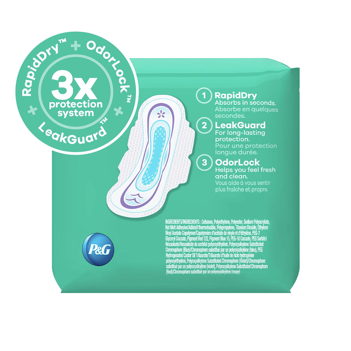 Always 40 Count (Pack of 6) / 240.0 / Without Wings Sanitary Napkins