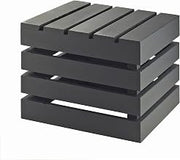 Cal-Mil 3332-10-96 Crate Riser, 10" Height, 12" Width, 12" Length, Midnight Bamboo