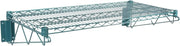 Commercial Epoxy Green Wire Shelving Wall Shelf 18 x 60 - NSF