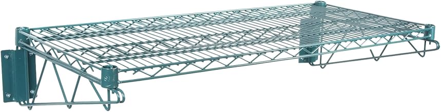 Commercial Epoxy Green Wire Shelving Wall Shelf 18 x 36 - NSF