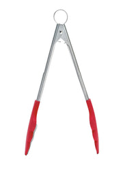 Cuisipro 12-Inch / Red / Locking Kitchen Tongs Tongs