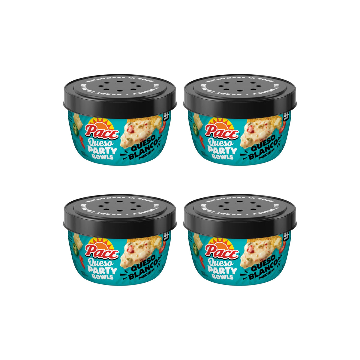 Queso Blanco Dip by Pace – 11 Ounce (Pack of 4), Pack of 4, Model 200650029122