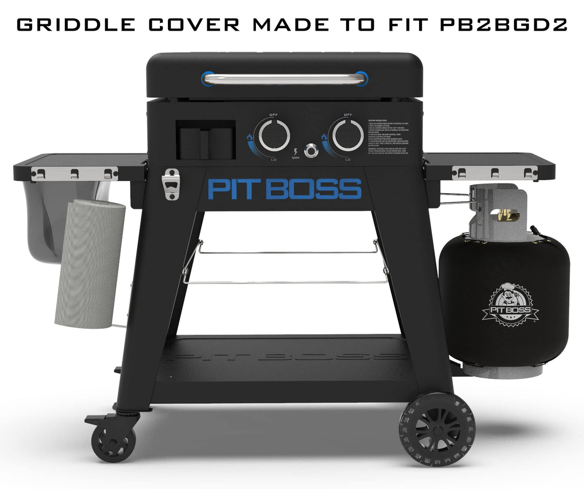 2B Ultimate Griddle Cover by PIT BOSS – One Size", Polyester, Black, Model 32121