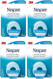 3M Nexcare Sensitive Skin Low Trauma Tape, 4 count