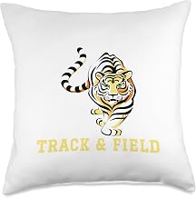 Bloomfield High School Bengals Track & Field Throw Pillow