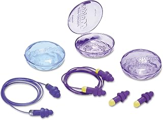 Moldex 507-6420 Rockets Reusable Earplugs, Tape, Cloth Cord, One Size (Pack of 50)