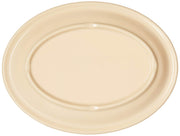 Winco 9-3/4" x 6-3/4" / Tan / Classic Platters