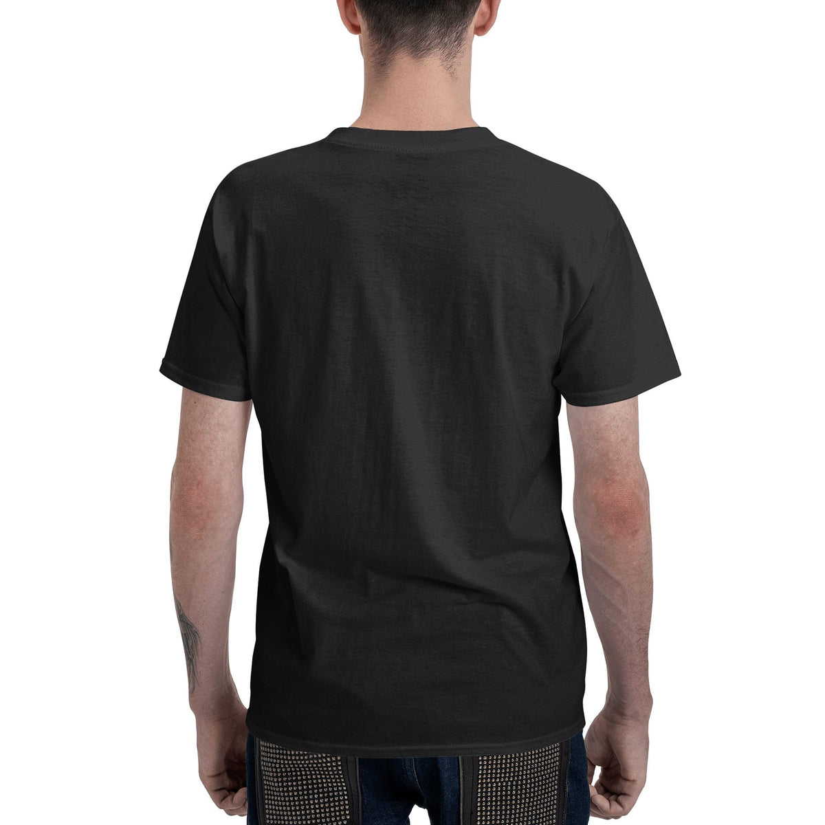 Men's T-Shirt by BWTRLGNC – Medium, Cotton, Black