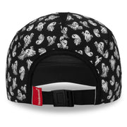 Ghostly Halloween Running Hat by Headsweats – Polyester, Black/Ghost