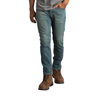Men's Lightweight Cooling Jean by Red Kap – 36W x 32L, Cotton, Medium Wash, Model S4D2MV 36 32