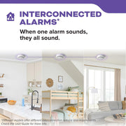 Hardwired Smoke and Carbon Monoxide Alarm with AA Battery Backup by Kidde – White, Model CUACFEX