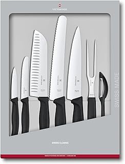 Victorinox Swiss Classic 7-Piece Knife Set Black