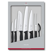 Swiss Classic 7-Piece Knife Set Black by Victorinox – 10", Stainless Steel, Black, Model 6.7133.7G