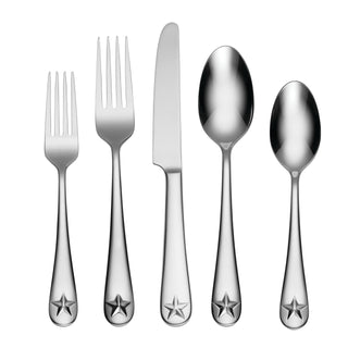 Tindra 45-Peice Set by Oneida – Service for 8, Stainless Steel, Silverware Set, Model H190045A
