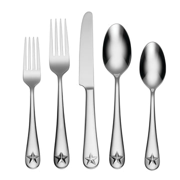 Tindra 45-Peice Set by Oneida – Service for 8, Stainless Steel, Silverware Set, Model H190045A