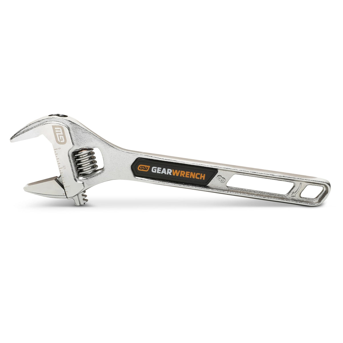GEARWRENCH 8-inch / 8 in / Chrome Adjustable Wrenches
