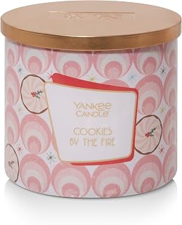 Yankee Candle Cookies by The Fire 3-Wick Candle