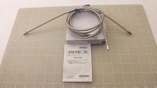 Omron E39-F32C 1 Meter Length, Flexible, for E32 Plastic Fiber Optic Cable, ONE Pair, Protective Armor Jacket, Stainless Steel