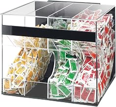 Cal-Mil 866 High Capacity Packet Display, 18.5" Width x 16.5" Diameter x 16" Height, Clear